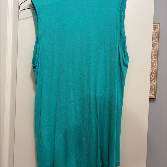 Apt. 9 Women's Teal Sleeveless Top - Picture 2 of 4